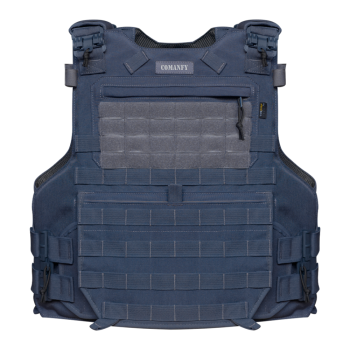 CAPA DE COLETE COMANFY® ARMOR IIIA - CINZA BANDEIRANTE PMESP CAPA DE COLETE COMANFY® ARMOR IIIA - CINZA BANDEIRANTE PMESP