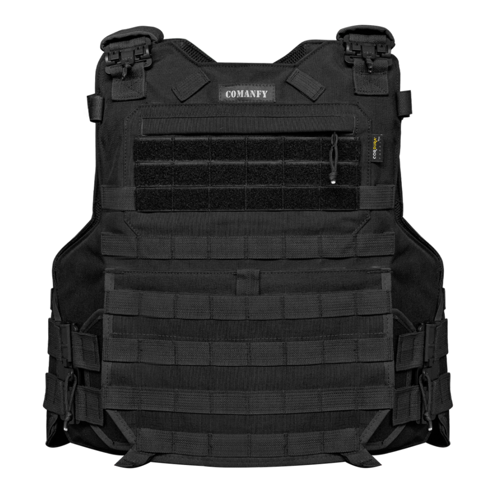 CAPA DE COLETE COMANFY® ARMOR IIIA - PRETO CAPA DE COLETE COMANFY® ARMOR IIIA - PRETO