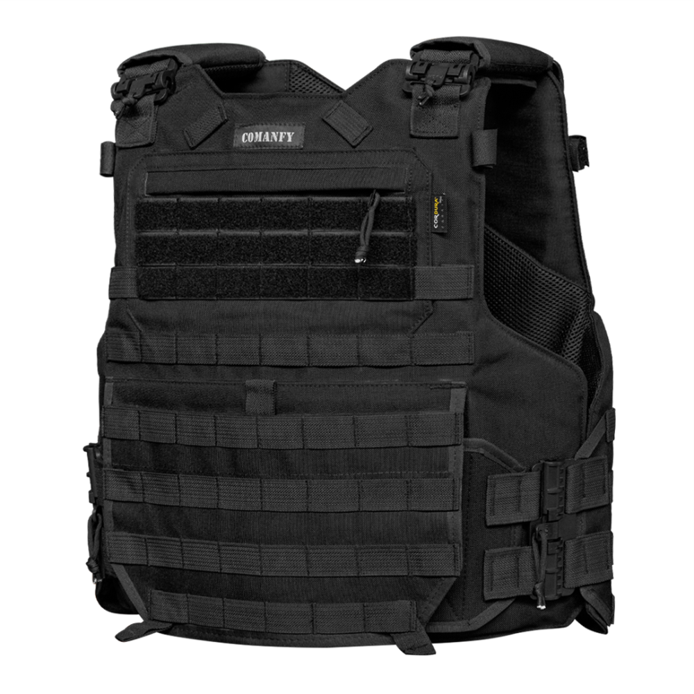 CAPA DE COLETE COMANFY® ARMOR IIIA - PRETO CAPA DE COLETE COMANFY® ARMOR IIIA - PRETO