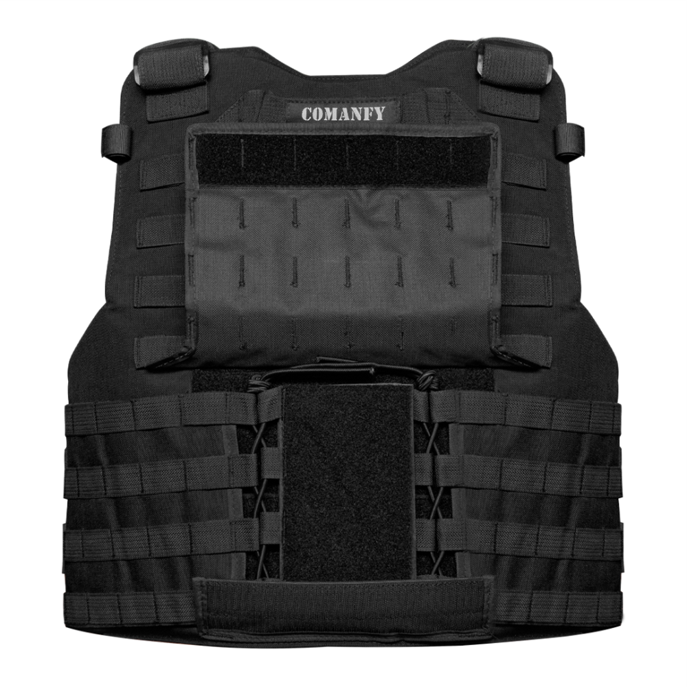 CAPA DE COLETE COMANFY® ARMOR IIIA - PRETO CAPA DE COLETE COMANFY® ARMOR IIIA - PRETO