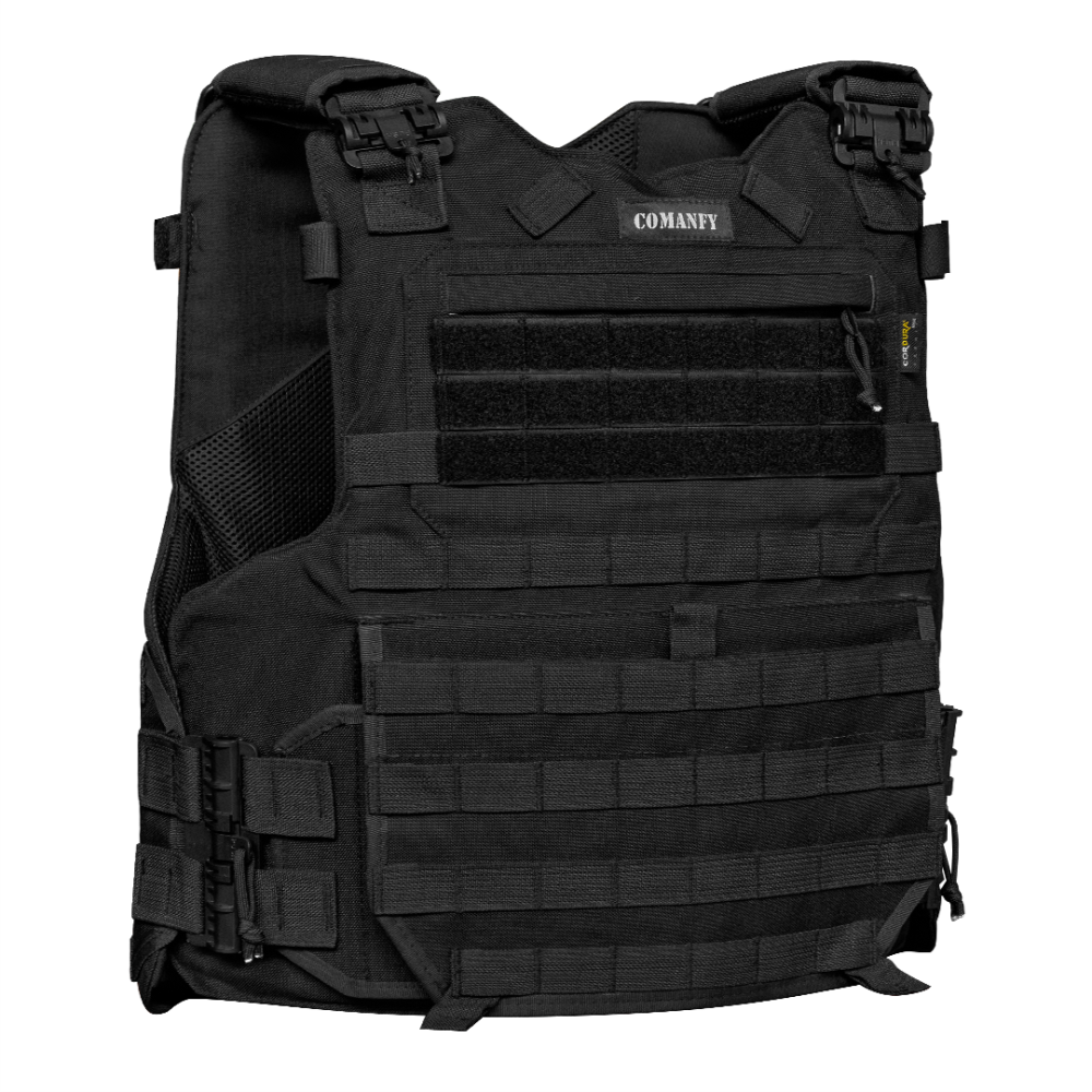 CAPA DE COLETE COMANFY® ARMOR IIIA - PRETO CAPA DE COLETE COMANFY® ARMOR IIIA - PRETO