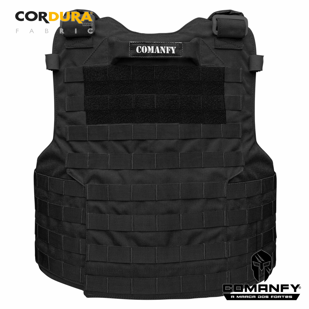 CAPA DE COLETE COMANFY® PREDADOR G5 IIIA - PRETO CAPA DE COLETE COMANFY® PREDADOR G5 IIIA - PRETO