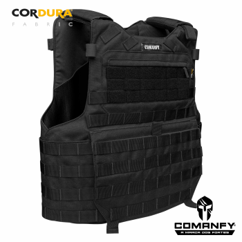 CAPA DE COLETE COMANFY® PREDADOR G5 IIIA - PRETO CAPA DE COLETE COMANFY® PREDADOR G5 IIIA - PRETO