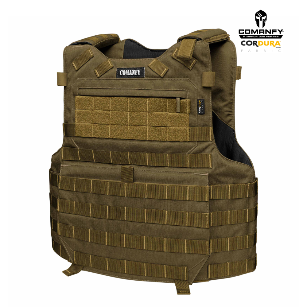 CAPA DE COLETE COMANFY® PREDADOR G5 IIIA - COYOTE CAPA DE COLETE COMANFY® PREDADOR G5 IIIA - COYOTE