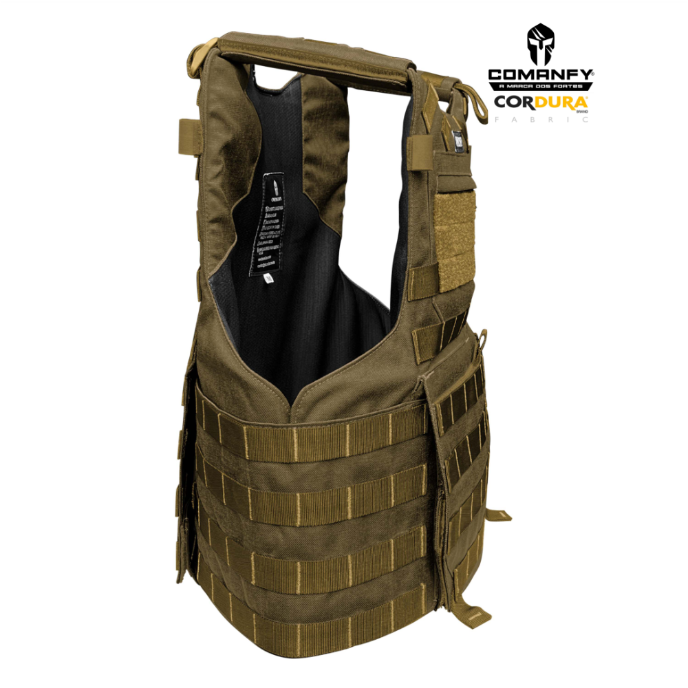 CAPA DE COLETE COMANFY® PREDADOR G5 IIIA - COYOTE CAPA DE COLETE COMANFY® PREDADOR G5 IIIA - COYOTE