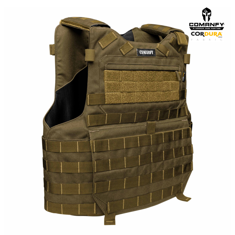CAPA DE COLETE COMANFY® PREDADOR G5 IIIA - COYOTE CAPA DE COLETE COMANFY® PREDADOR G5 IIIA - COYOTE