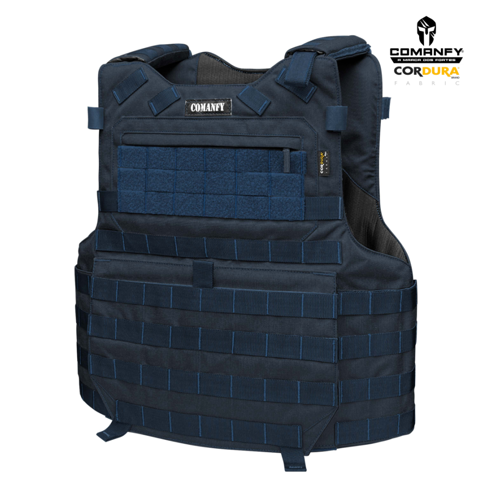 CAPA DE COLETE COMANFY® PREDADOR G5 IIIA - DARK NAVY