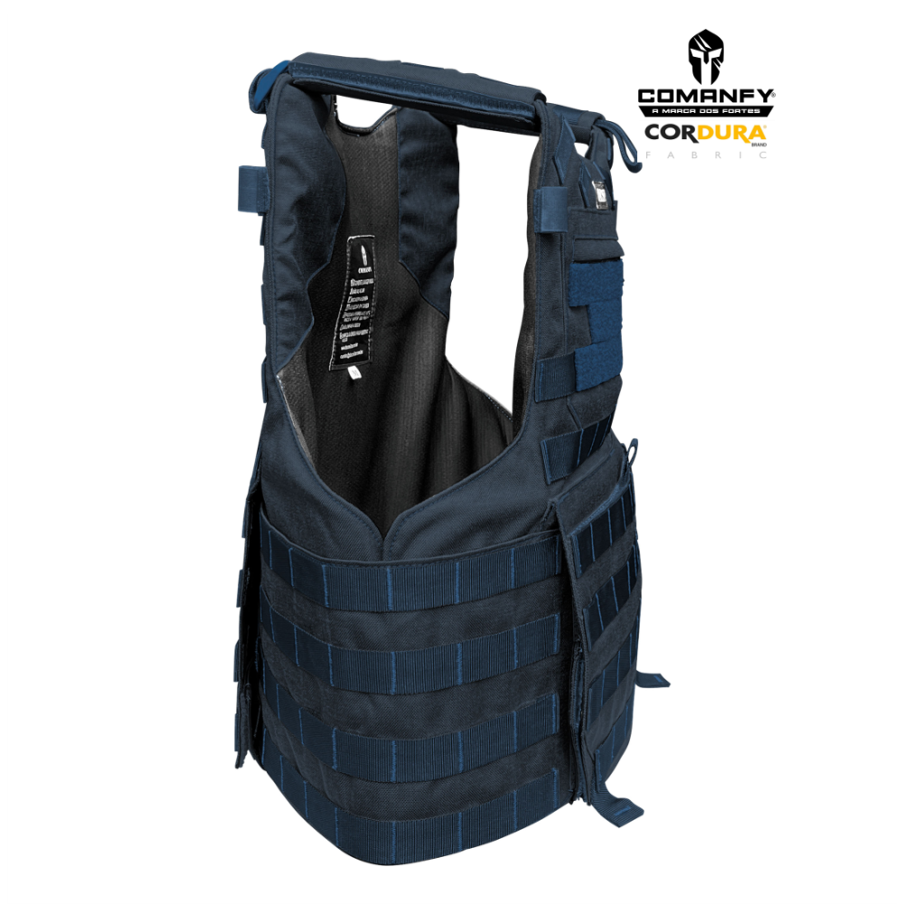 CAPA DE COLETE COMANFY® PREDADOR G5 IIIA - DARK NAVY