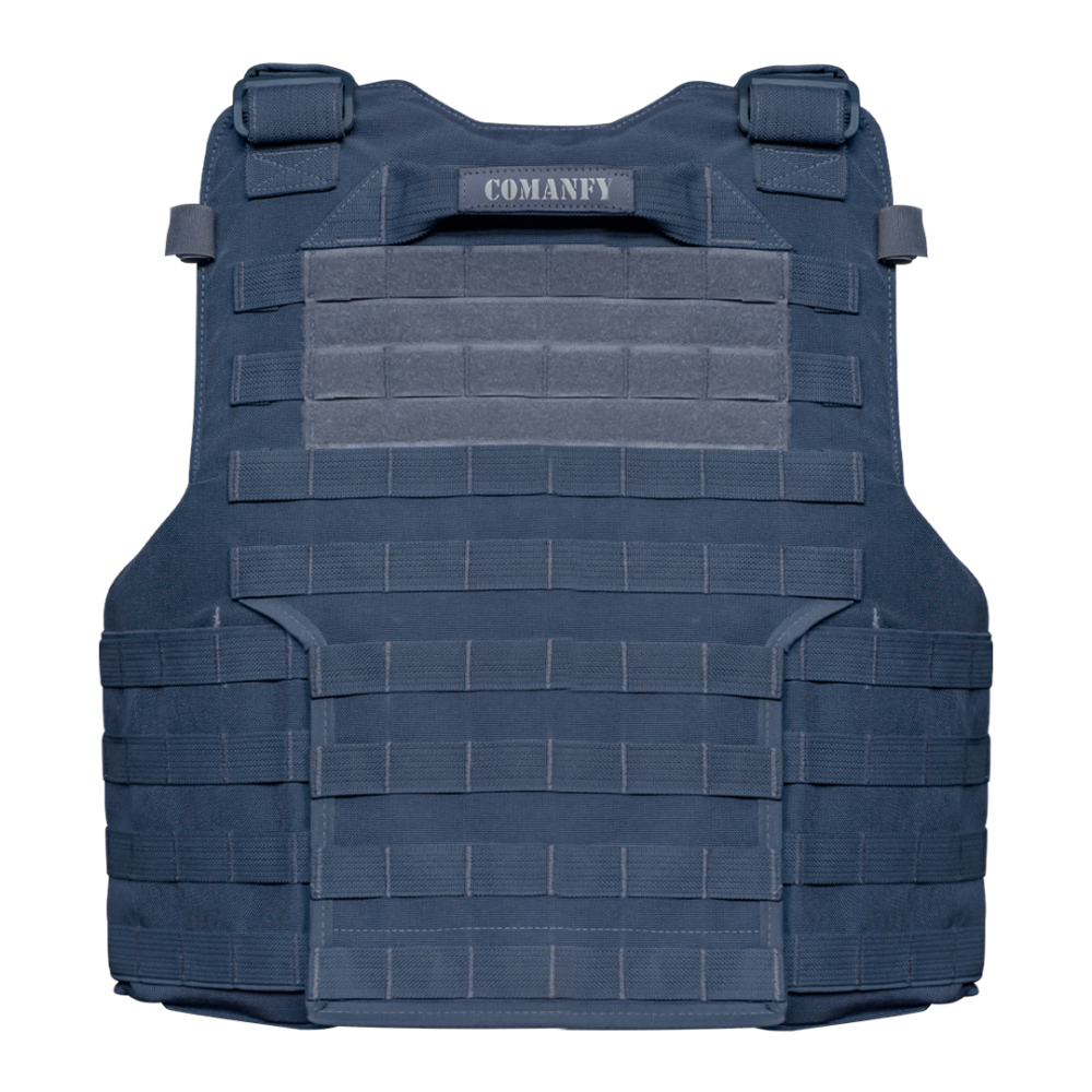 CAPA DE COLETE COMANFY® PREDADOR G5 IIIA - CINZA BANDEIRANTE PMESP CAPA DE COLETE COMANFY® PREDADOR G5 IIIA - CINZA BANDEIRANTE PMESP