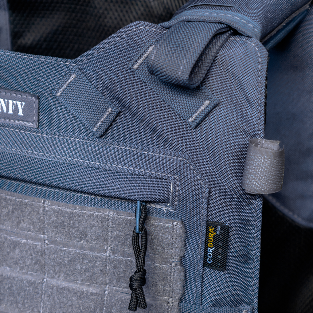 CAPA DE COLETE COMANFY® PREDADOR G5 IIIA - CINZA BANDEIRANTE PMESP CAPA DE COLETE COMANFY® PREDADOR G5 IIIA - CINZA BANDEIRANTE PMESP