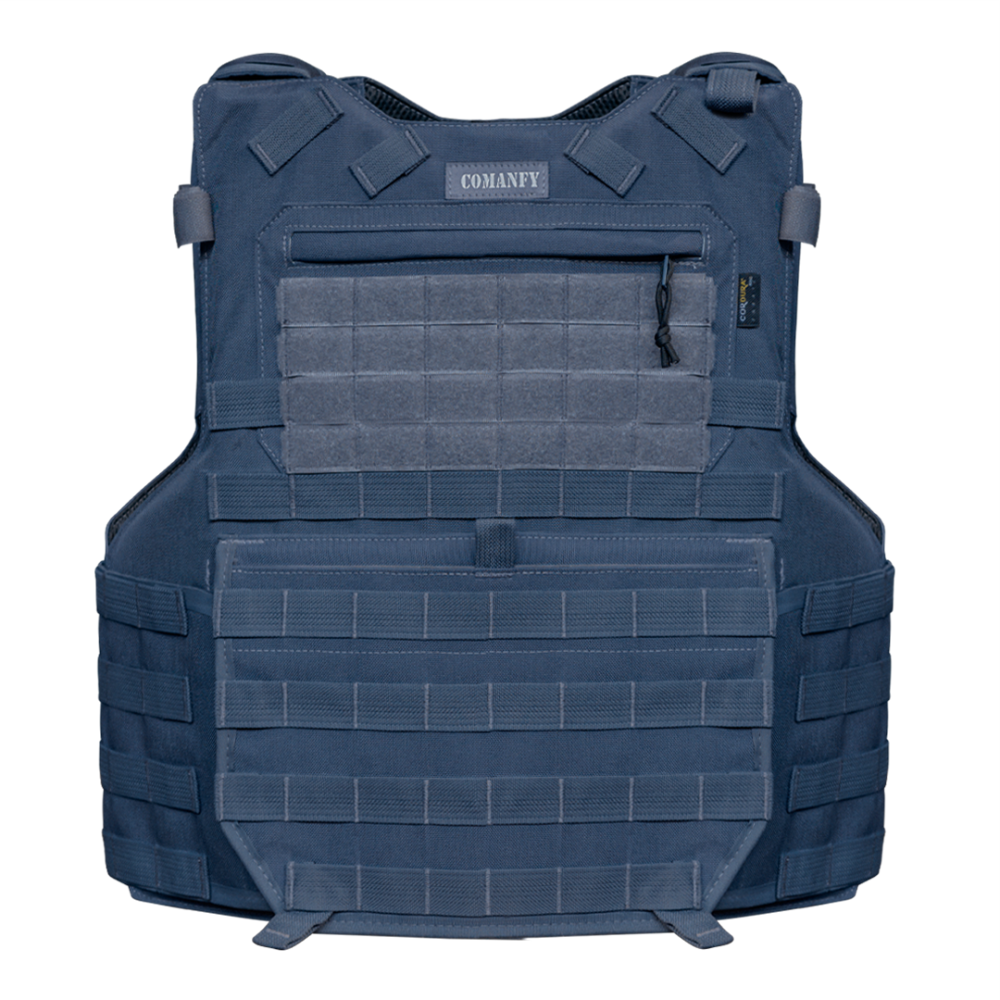 CAPA DE COLETE COMANFY® PREDADOR G5 IIIA - CINZA BANDEIRANTE PMESP CAPA DE COLETE COMANFY® PREDADOR G5 IIIA - CINZA BANDEIRANTE PMESP