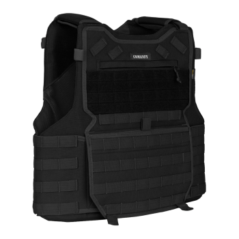 CAPA DE COLETE COMANFY® G6 IIIA - PRETO