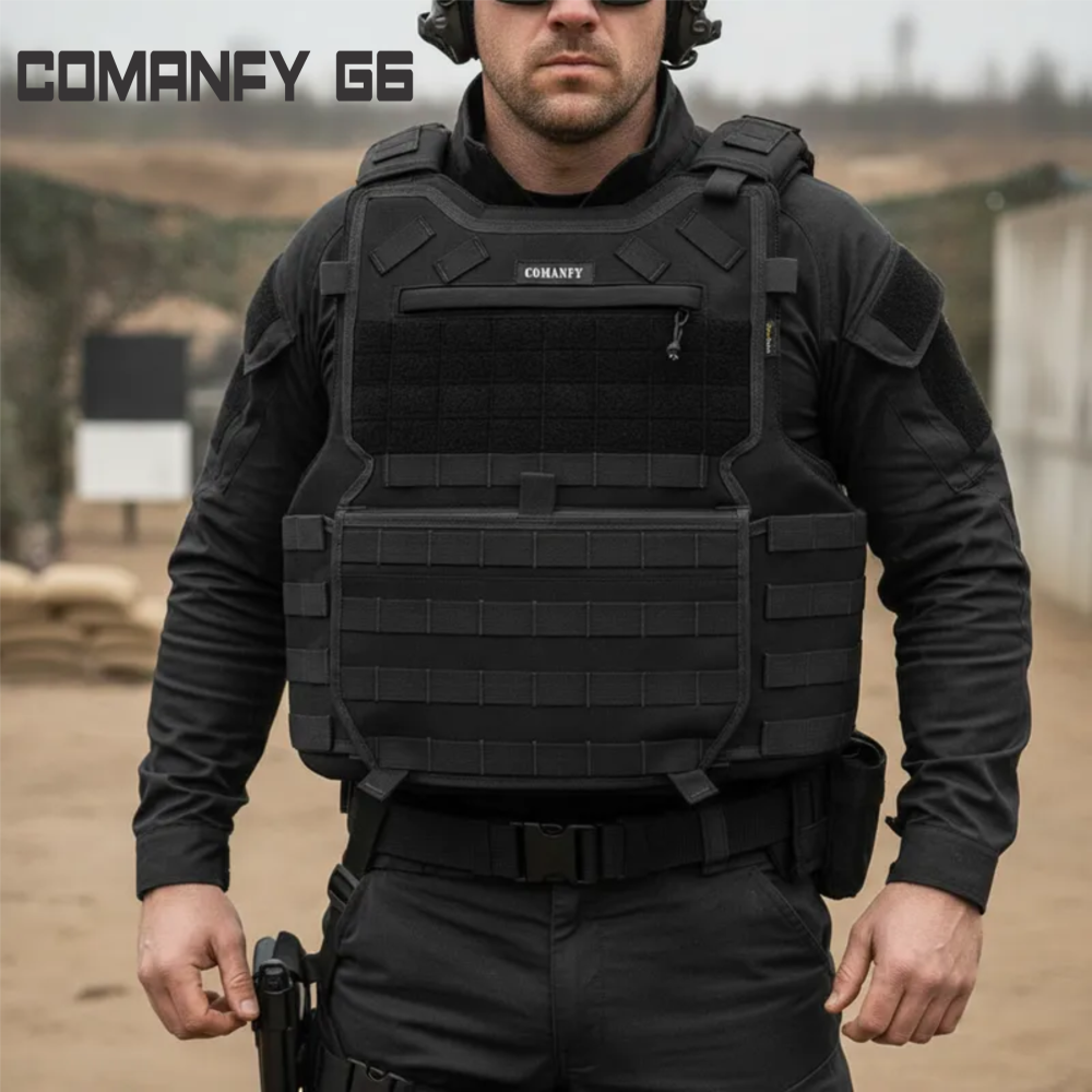 CAPA DE COLETE COMANFY® G6 IIIA - PRETO CAPA DE COLETE COMANFY® G6 IIIA - PRETO