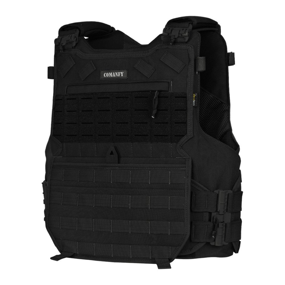 CAPA DE COLETE COMANFY® COMBAT IIIA - PRETO
