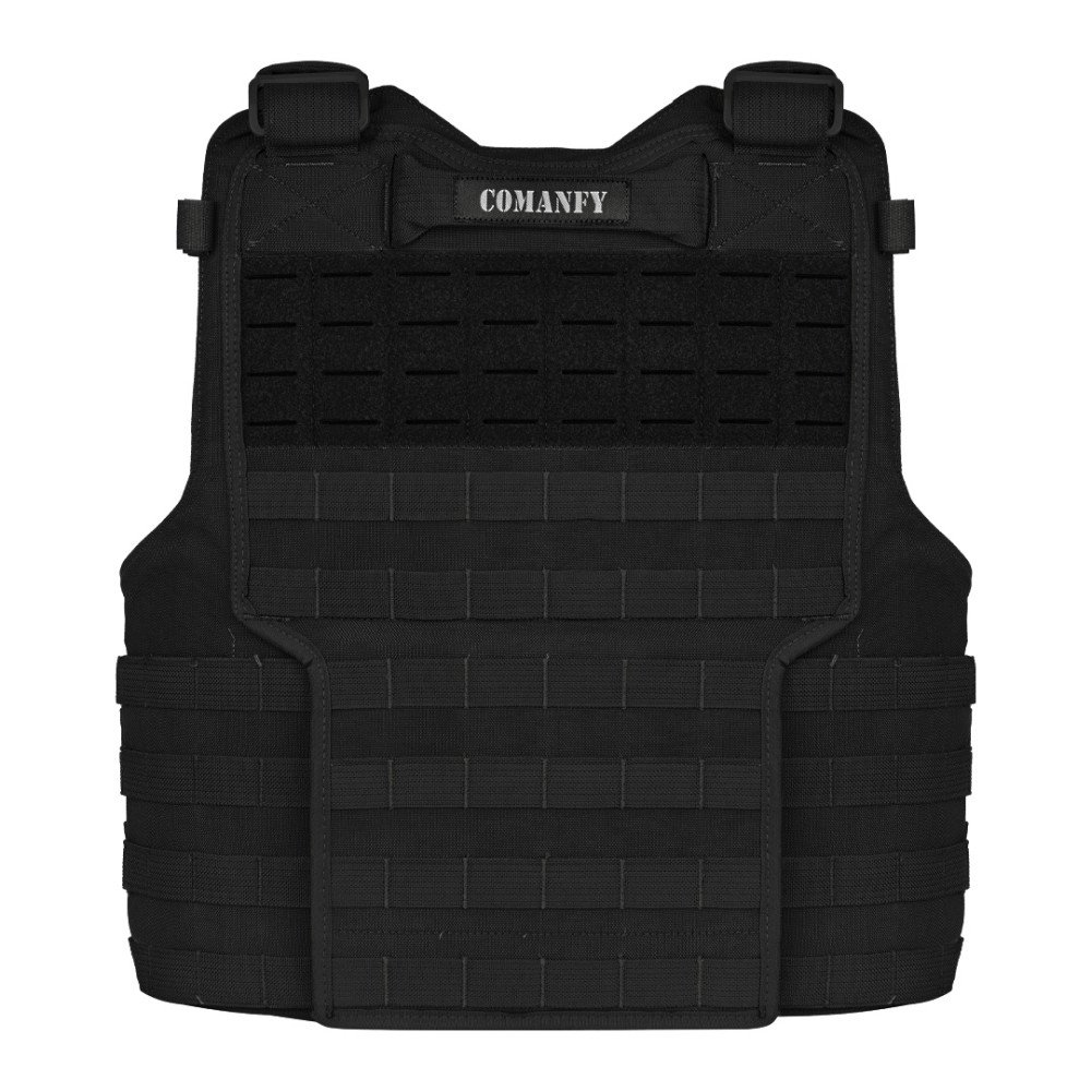 CAPA DE COLETE COMANFY® COMBAT IIIA - PRETO
