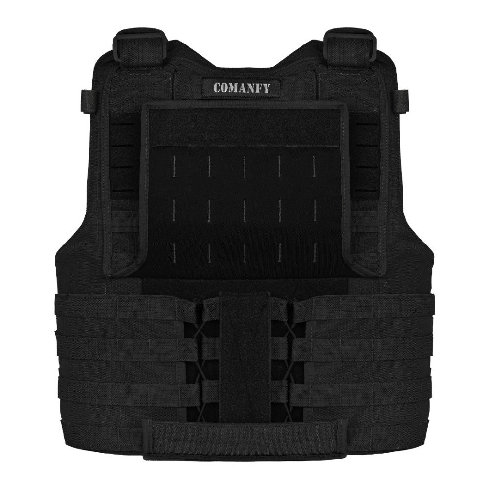 CAPA DE COLETE COMANFY® COMBAT IIIA - PRETO