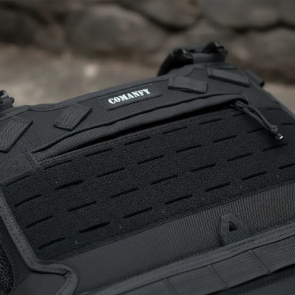 CAPA DE COLETE COMANFY® COMBAT IIIA - PRETO