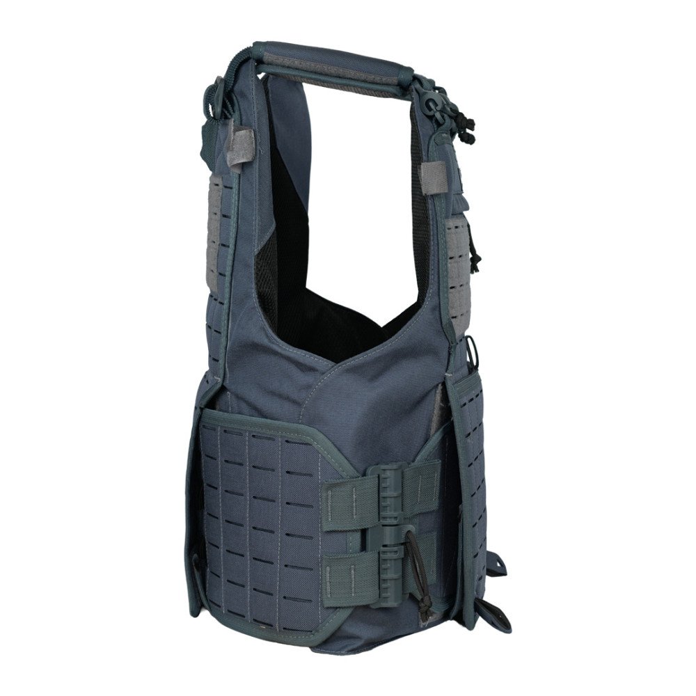 CAPA DE COLETE COMANFY® GLADIADOR LASER CUT - CINZA BANDEIRANTE