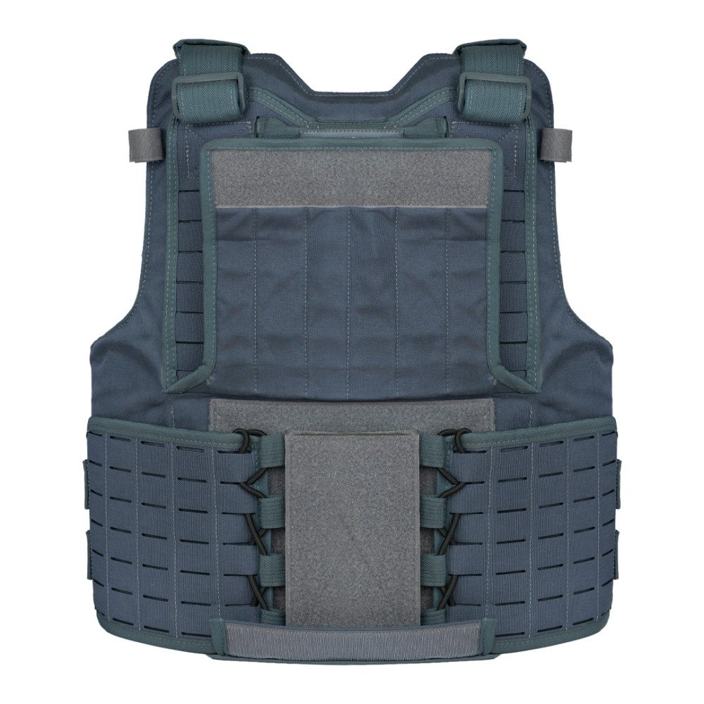 CAPA DE COLETE COMANFY® GLADIADOR LASER CUT - CINZA BANDEIRANTE