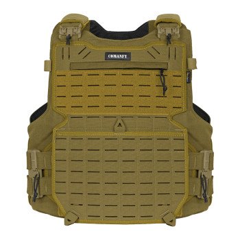 CAPA DE COLETE COMANFY® GLADIADOR LASER CUT - COYOTE