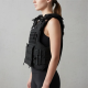 CAPA DE COLETE COMANFY® MAIDEN RAPID FEMININO  - PRETO