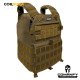 CAPA DE COLETE COMANFY® PLATE CARRIER - COYOTE CAPA DE COLETE COMANFY® PLATE CARRIER - COYOTE