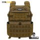 CAPA DE COLETE COMANFY® PLATE CARRIER - COYOTE CAPA DE COLETE COMANFY® PLATE CARRIER - COYOTE