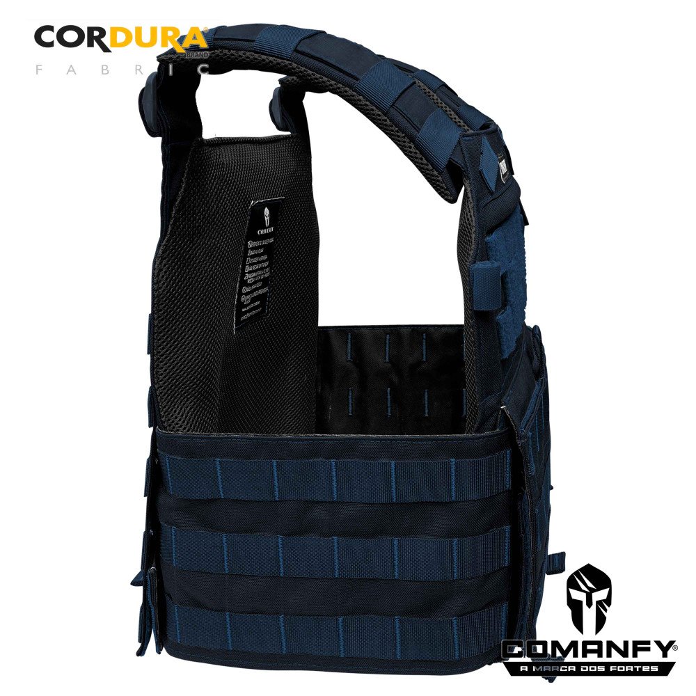 CAPA DE COLETE COMANFY® PLATE CARRIER - DARK NAVY CAPA DE COLETE COMANFY® PLATE CARRIER - DARK NAVY
