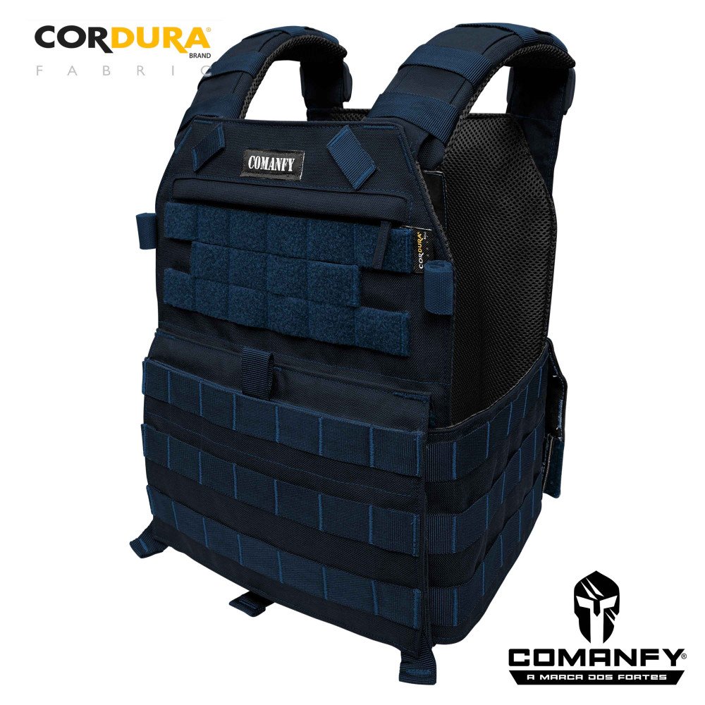 CAPA DE COLETE COMANFY® PLATE CARRIER - DARK NAVY CAPA DE COLETE COMANFY® PLATE CARRIER - DARK NAVY