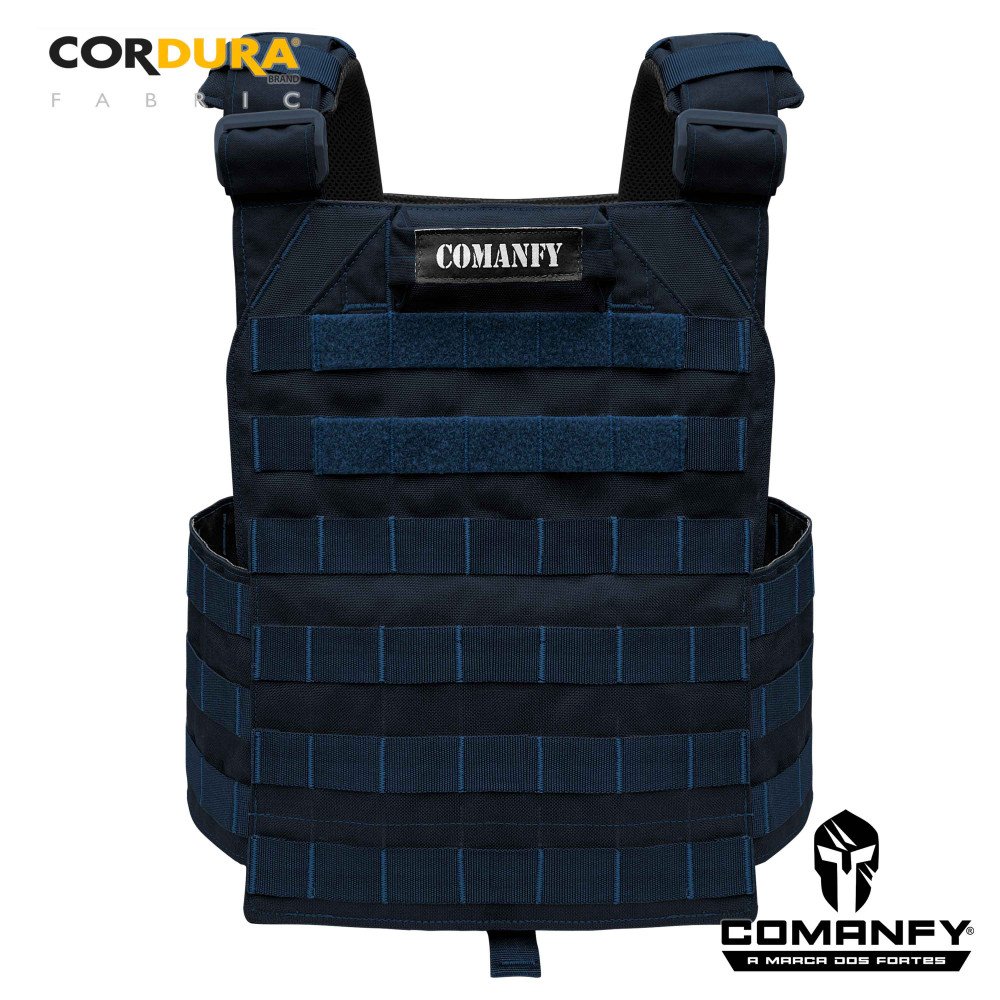 CAPA DE COLETE COMANFY® PLATE CARRIER - DARK NAVY CAPA DE COLETE COMANFY® PLATE CARRIER - DARK NAVY