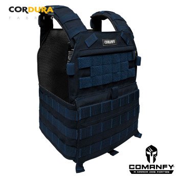 CAPA DE COLETE COMANFY® PLATE CARRIER - DARK NAVY CAPA DE COLETE COMANFY® PLATE CARRIER - DARK NAVY