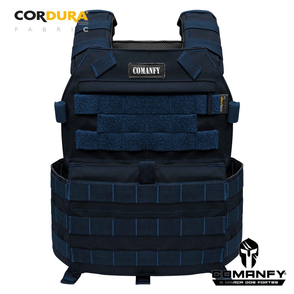 CAPA DE COLETE COMANFY® PLATE CARRIER - DARK NAVY CAPA DE COLETE COMANFY® PLATE CARRIER - DARK NAVY