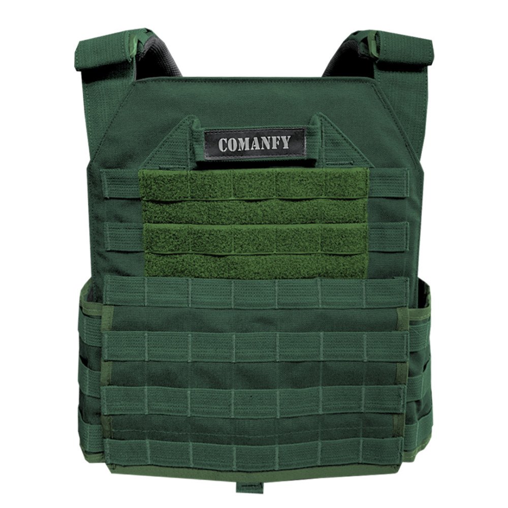 CAPA DE COLETE COMANFY® PLATE GLADIO - VERDE MILITAR