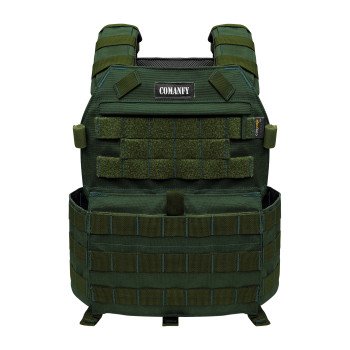 CAPA DE COLETE COMANFY® PLATE CARRIER - VERDE OLIVA CAPA DE COLETE COMANFY® PLATE CARRIER - VERDE OLIVA