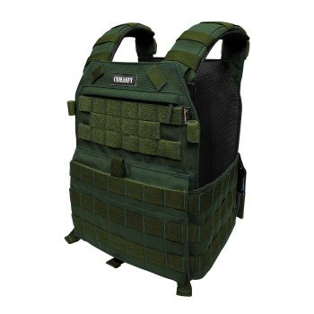 CAPA DE COLETE COMANFY® PLATE CARRIER - VERDE OLIVA CAPA DE COLETE COMANFY® PLATE CARRIER - VERDE OLIVA