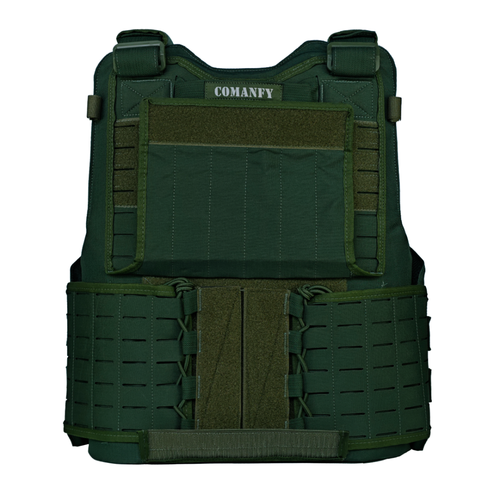 CAPA DE COLETE COMANFY® SPARTA LASER CUT - VERDE MILITAR CAPA DE COLETE COMANFY® SPARTA LASER CUT - VERDE MILITAR