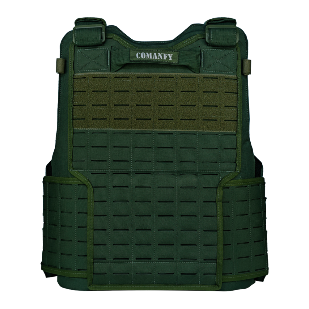 CAPA DE COLETE COMANFY® SPARTA LASER CUT - VERDE MILITAR CAPA DE COLETE COMANFY® SPARTA LASER CUT - VERDE MILITAR