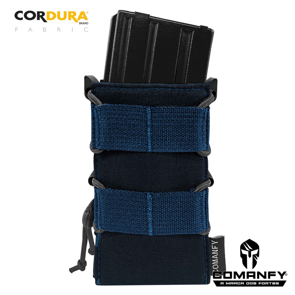 PORTA CARREGADOR FAST MAG 5.56 / 7.62 - DARK NAVY PORTA CARREGADOR FAST MAG 5.56 / 7.62 - DARK NAVY