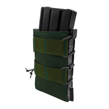 PORTA CARREGADOR FAST MAG 5.56 / 7.62 - VERDE MILITAR PORTA CARREGADOR FAST MAG 5.56 / 7.62 - VERDE MILITAR
