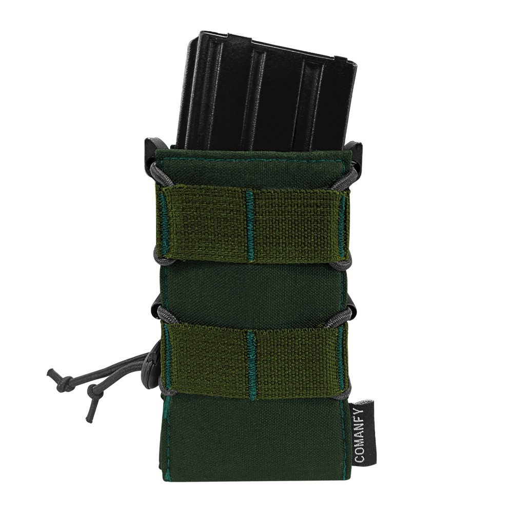 PORTA CARREGADOR FAST MAG 5.56 / 7.62 - VERDE MILITAR PORTA CARREGADOR FAST MAG 5.56 / 7.62 - VERDE MILITAR