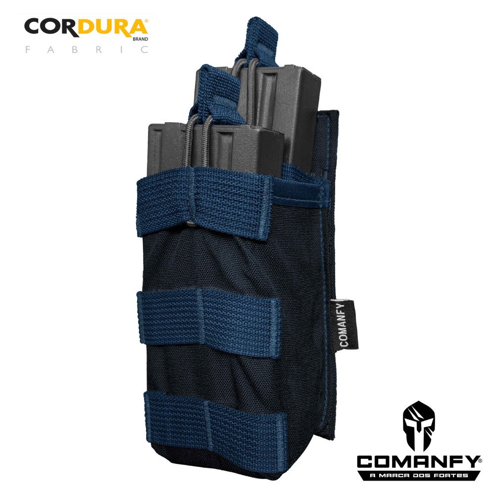 PORTA CARREGADOR FZ 5.56 ELÁSTICO - DARK NAVY