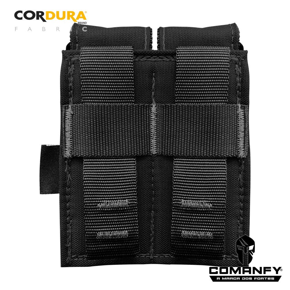 PORTA CARREGADOR DE PISTOLA DUPLO PORTA CARREGADOR DE PISTOLA DUPLO