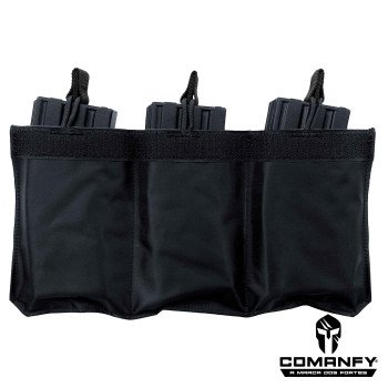 PORTA CARREGADOR FZ 5.56 TRIPLO CANGURU - PRETO PORTA CARREGADOR FZ 5.56 TRIPLO CANGURU - PRETO