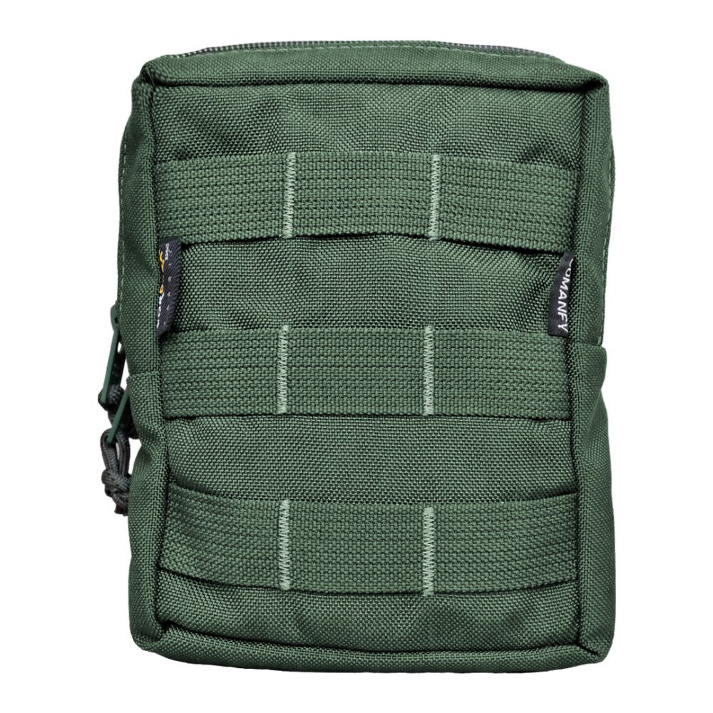 BOLSO VERTICAL MÉDIO - VERDE MILITAR