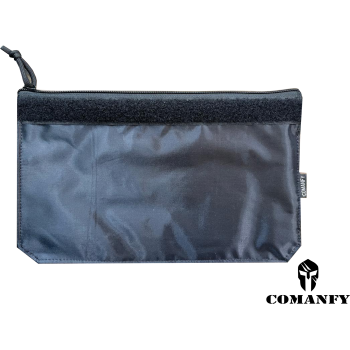 BOLSO COMANFY COM ZIPER PARA CANGURU - PRETO BOLSO COMANFY COM ZIPER PARA CANGURU - PRETO