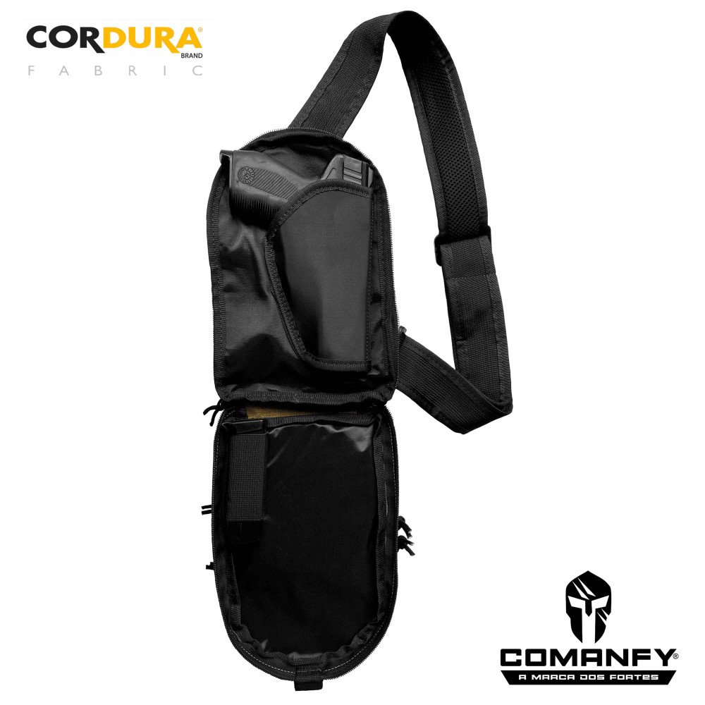 BOLSA TRANSVERSAL SAQUE RÁPIDO - COYOTE