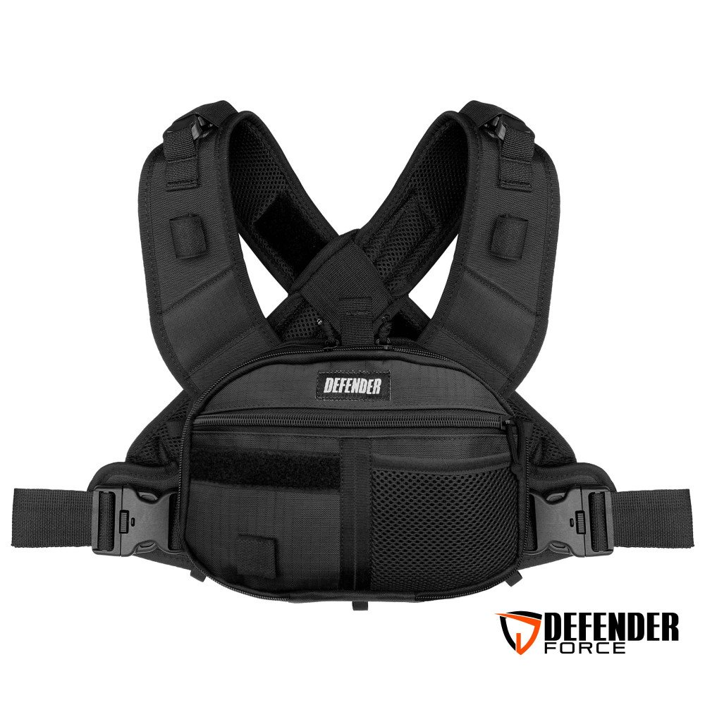 BOLSA DE PEITO DEFENDER BLACK SAQUE RÁPIDO - PRETO BOLSA DE PEITO DEFENDER BLACK SAQUE RÁPIDO - PRETO