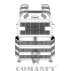CAPA DE COLETE COMANFY® PLATE CARRIER - DARK NAVY CAPA DE COLETE COMANFY® PLATE CARRIER - DARK NAVY
