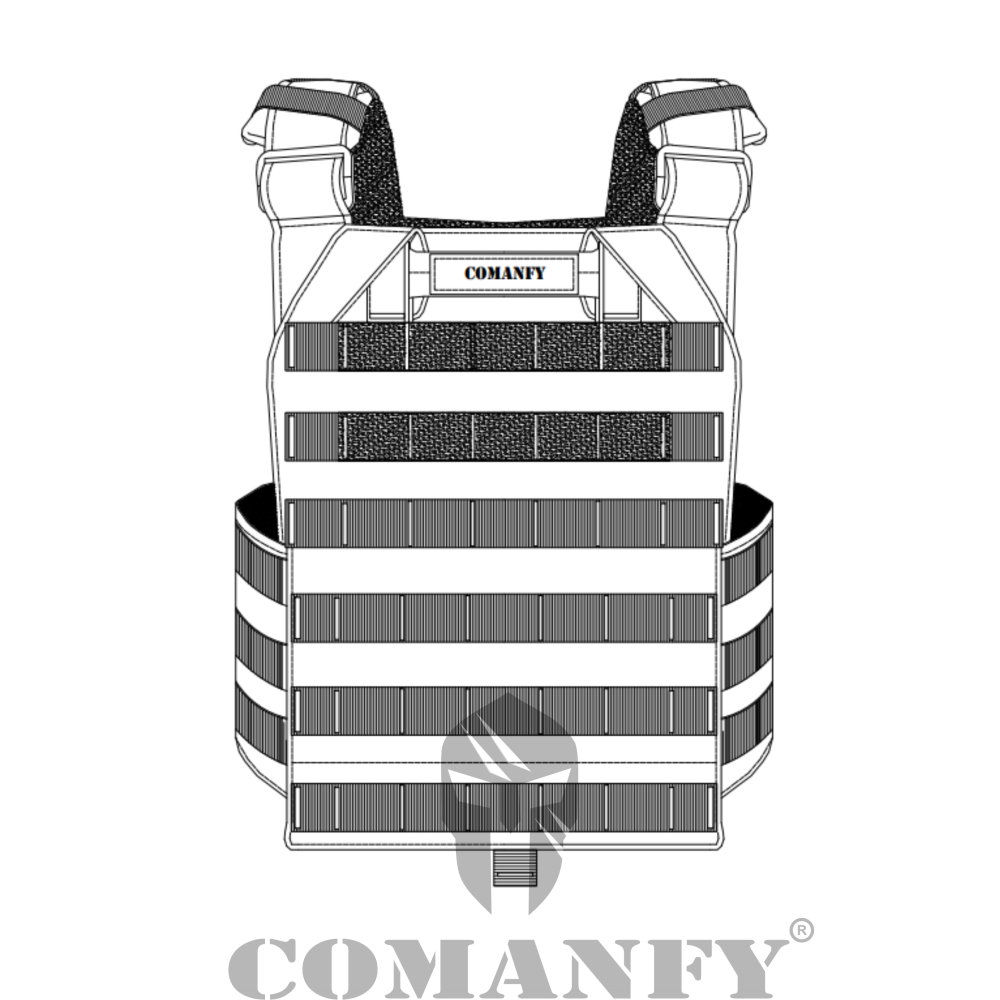 CAPA DE COLETE COMANFY® PLATE CARRIER - DARK NAVY CAPA DE COLETE COMANFY® PLATE CARRIER - DARK NAVY
